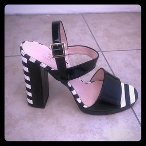 Kate Spade Graphic Heels